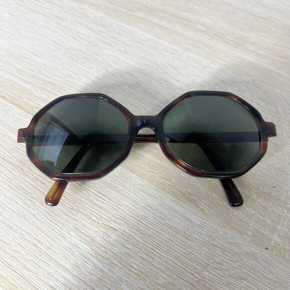 Bausch & Lomb Britt Hexagon Sunglasses FRAMES ONLY Tortoise Shell WIDE ARMS main image 15